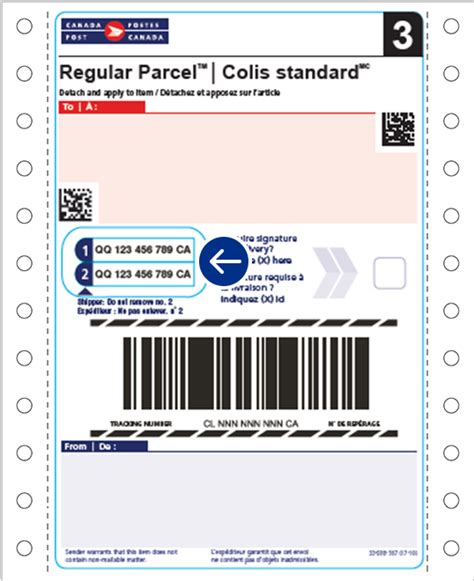 landmark tracking number canada.